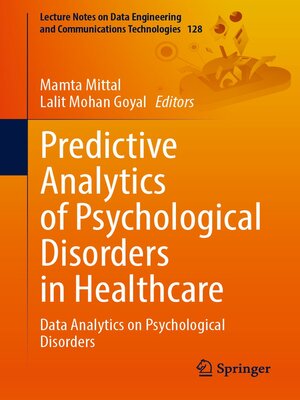 cover image of Predictive Analytics of Psychological Disorders in Healthcare